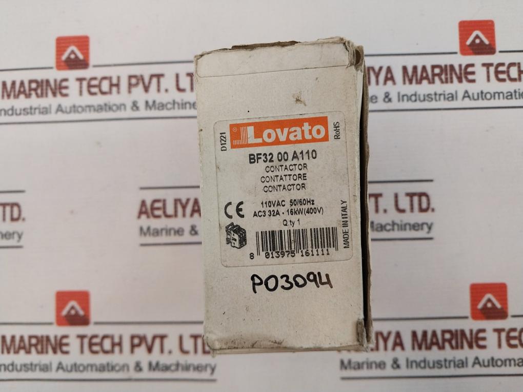 Lovato Electric Bf3200A Contactor 690V 56A