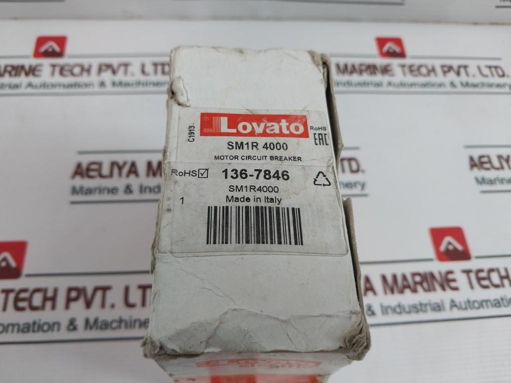 Lovato Electric Sm1R4000 3 Poles Motor Protection Circuit Breaker 520A 690V