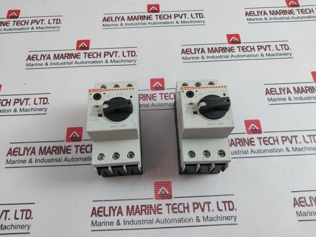 Lovato Electric Sm1R4000 3 Poles Motor Protection Circuit Breaker 520A 690V