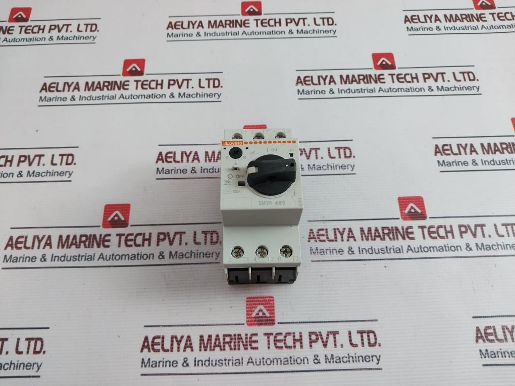 Lovato Electric Sm1R4000 3 Poles Motor Protection Circuit Breaker 520A 690V