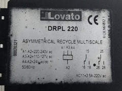 Lovato Electronic Modular Time Relay 31Drpl220 50/60Hz