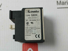 Lovato G484… Auxiliary Contact Block 10A 690V Ac A600