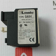 Lovato G484… Auxiliary Contact Block 10A 690V Ac A600
