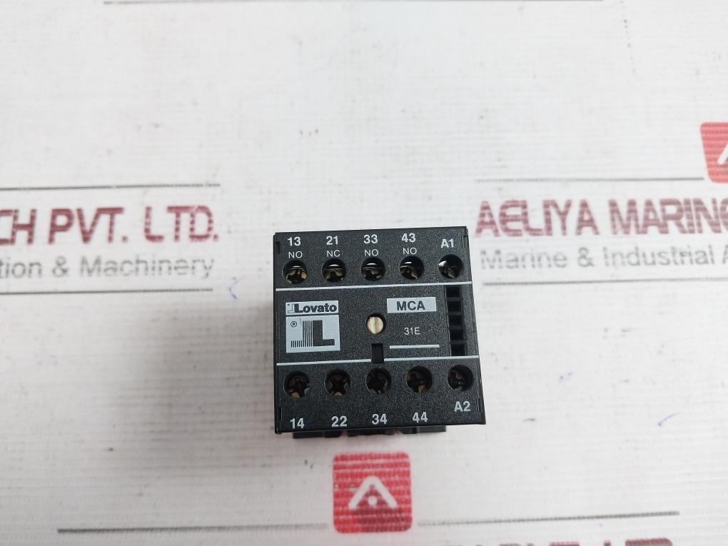 Lovato Mca 31E Control Relay 220-230V 10A 50/60Hz 10-14Awg