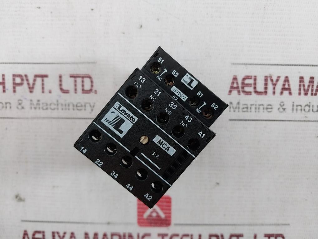 Lovato Mca 31E Control Relay G320/3 Ui690 10A/6A