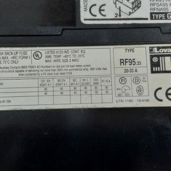 Lovato Rf95.33 Thermal Overload Relay 20-33A