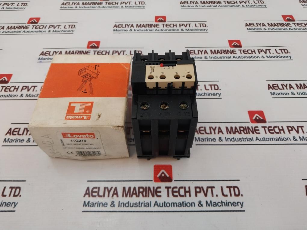 Lovato Rfa95.42/G270 Thermal Overload Relay With Mouting Base