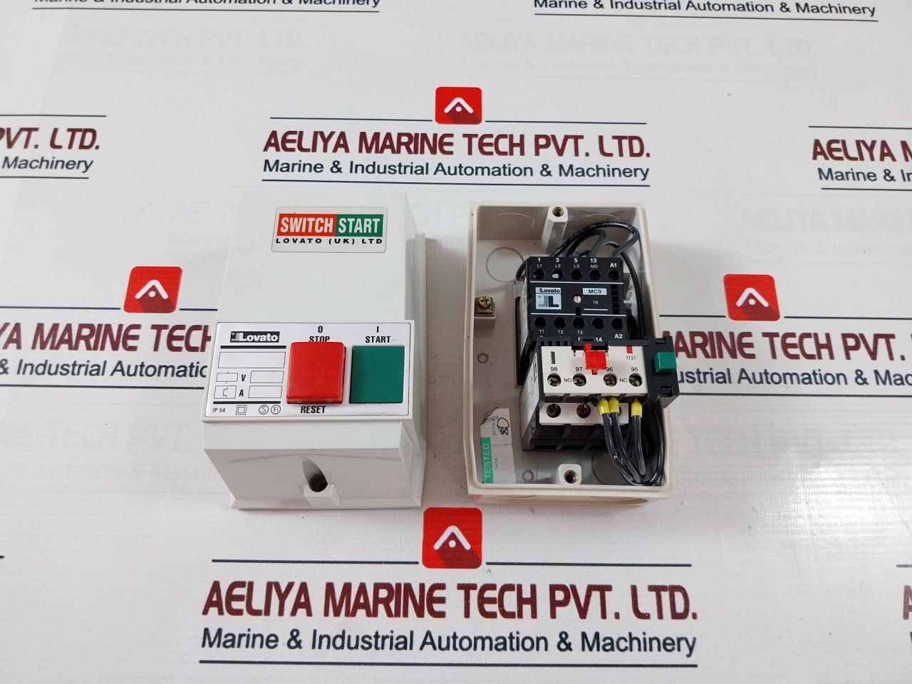 Lovato Dol4 415 Motor Starter Switch Start Mc 9, Rf9.10 Ip54 30A 16A 660V Ac