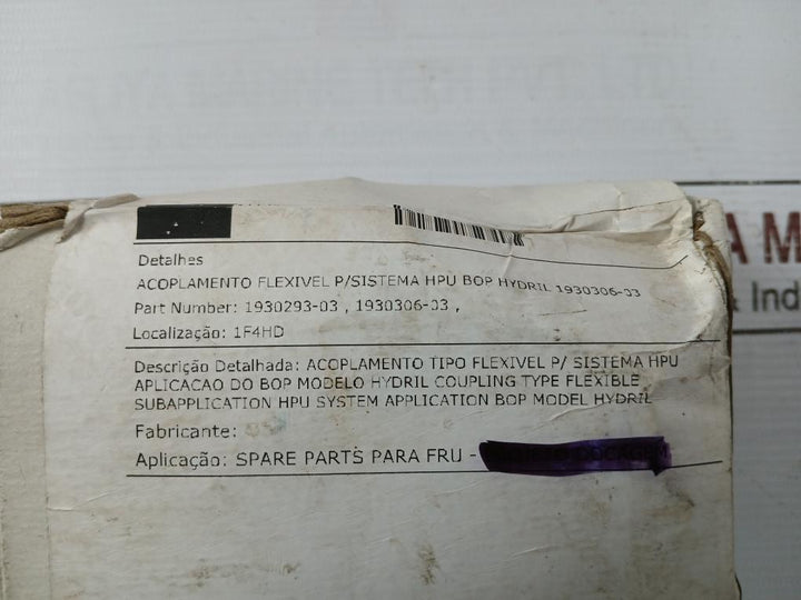 Lovejoy 685144 35569 S-flex Coupling For Spare Part Para Fru Size 6