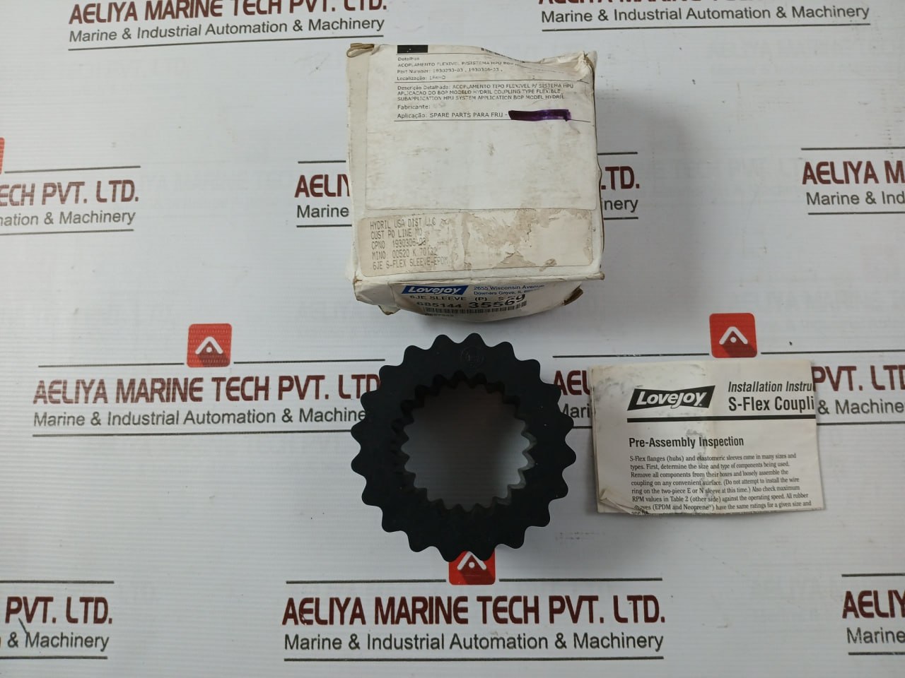 Lovejoy 685144 35569 S-flex Coupling For Spare Part Para Fru Size 6