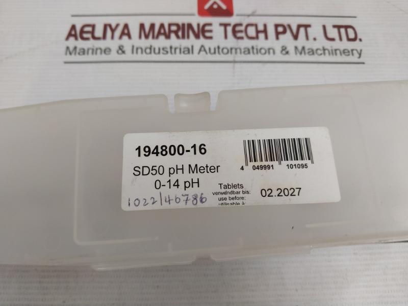 Lovibond Sd 50 Conductivity Portable Tester 50-1631492, 194800-16