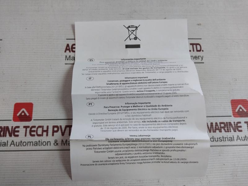 Lovibond Sd 50 Conductivity Portable Tester 50-1631492, 194800-16