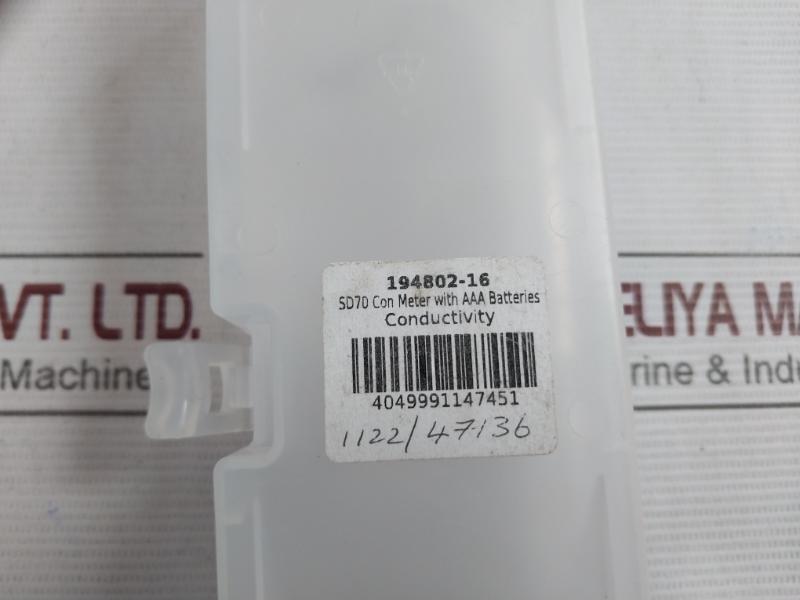 Lovibond Sd 70 Conductivity Portable Tester 4049991147451, 70-1622021