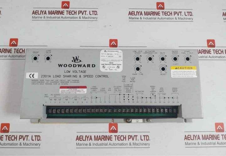 Low Voltage 2301A Load Sharing Speed Control Module 9907-019 Woodward 20-40Vdc