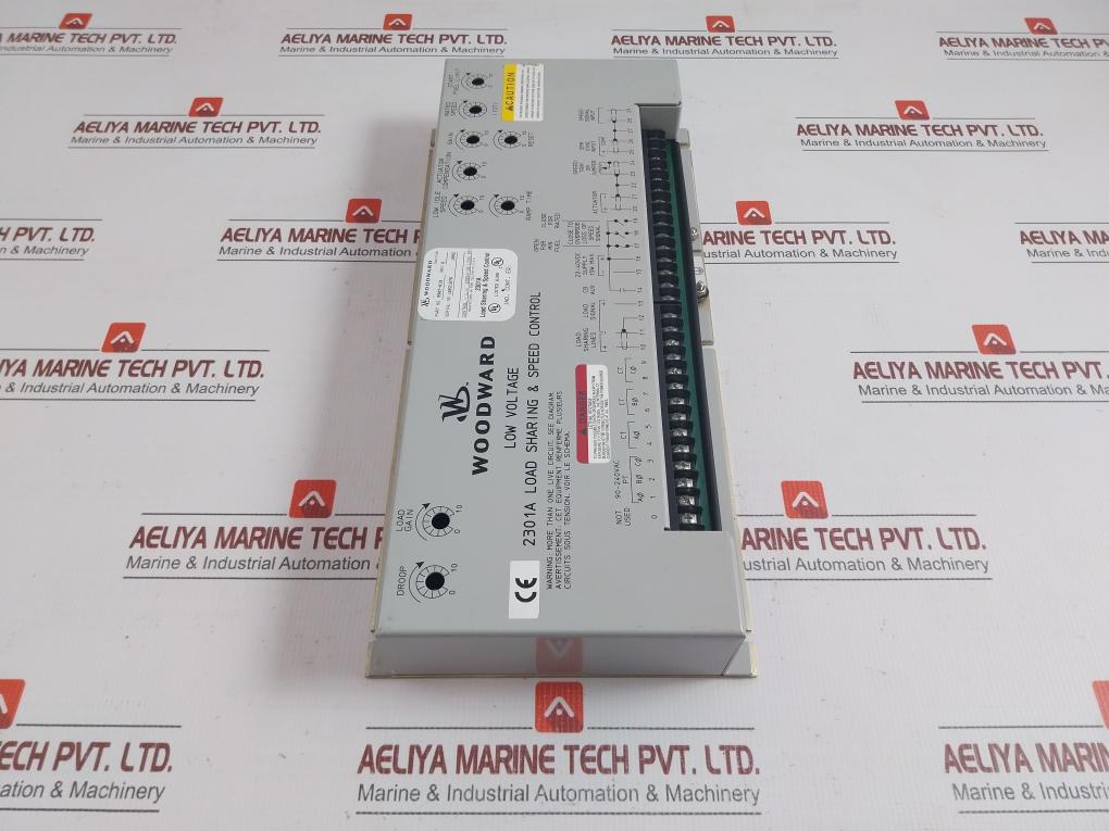 Low Voltage 2301A Load Sharing Speed Control Module 9907-019 Woodward 20-40Vdc