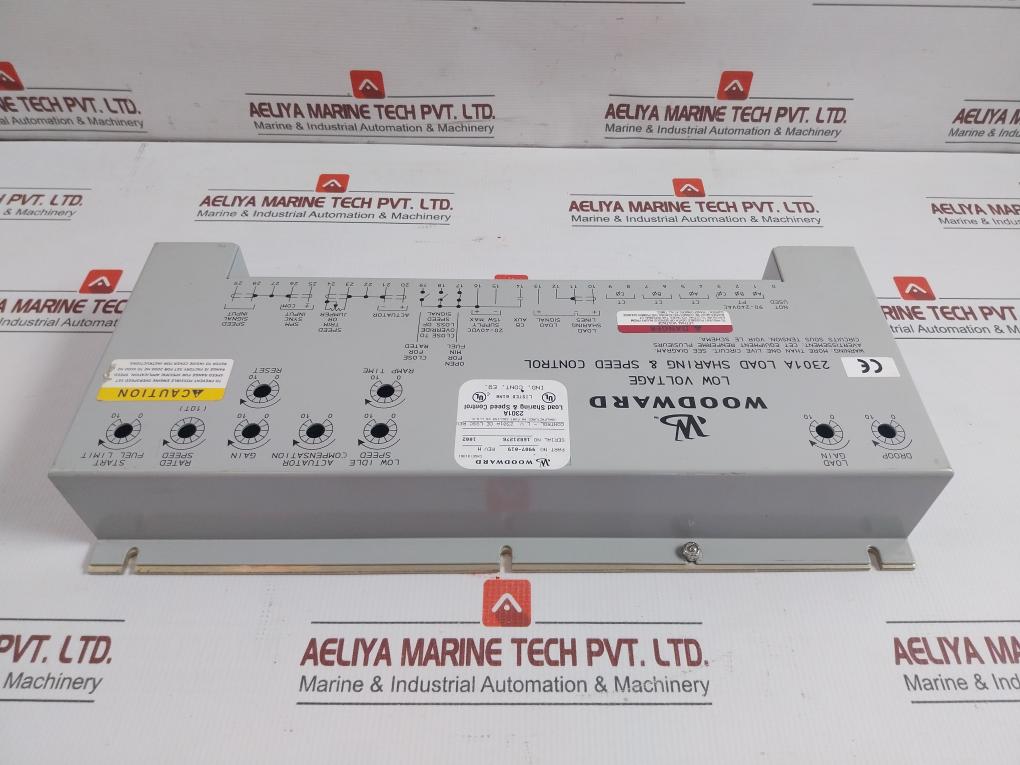 Low Voltage 2301A Load Sharing Speed Control Module 9907-019 Woodward 20-40Vdc