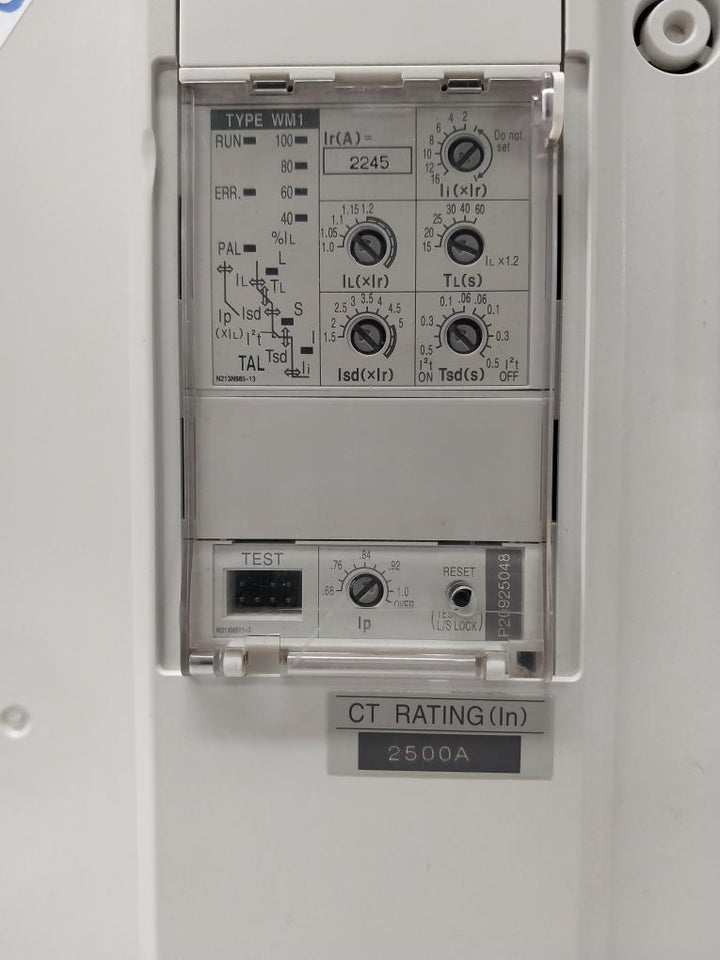 3P Low Voltage Air Circuit Breaker Ae2500-sw Mitsubishi 100-120Vac 50/60Hz