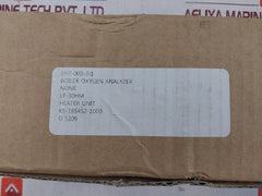 Lp-30Hm Boiler Oxygen Analyzer Heater Unit Ks-185452-1000 0H7-000-3J1