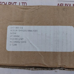 Lp-30Hm Boiler Oxygen Analyzer Heater Unit Ks-185452-1000 0H7-000-3J1