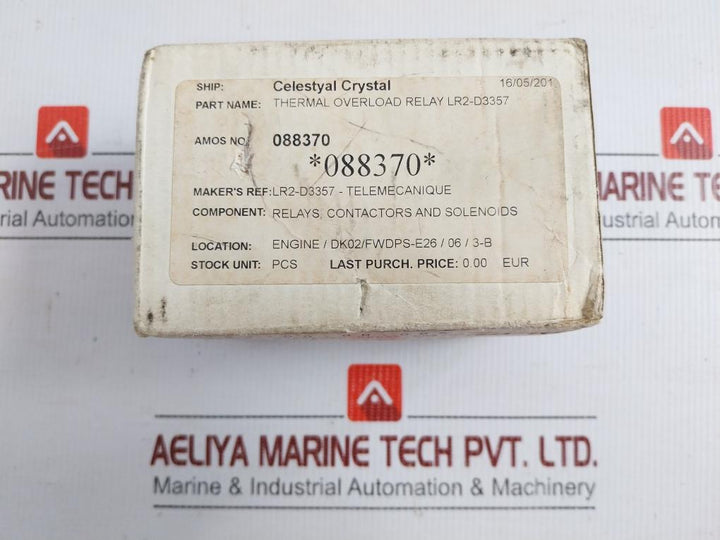 Lr2-D3357-Thermal-Overload-Relay-Telemecanique-37-50-A-690v-12