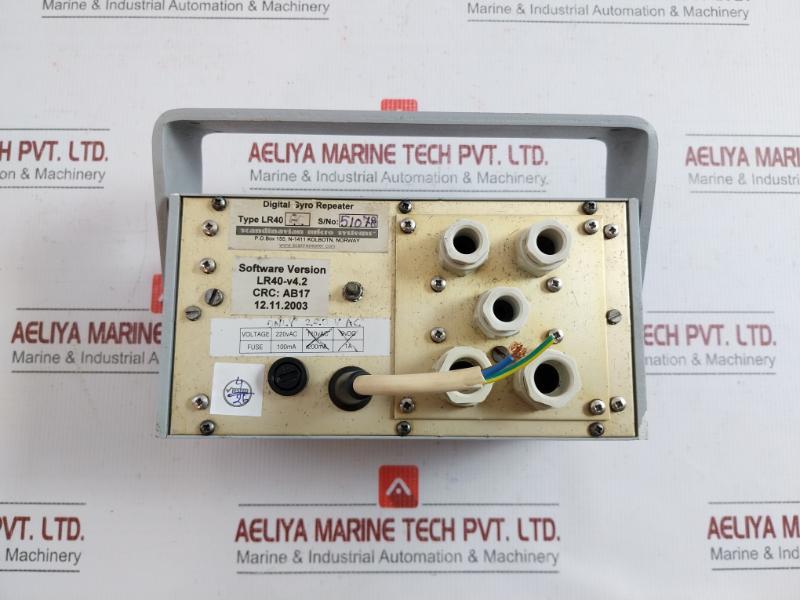 Lr40 Ac Digital Gyro Repeater 220Vac Scandinavian Micro Systems