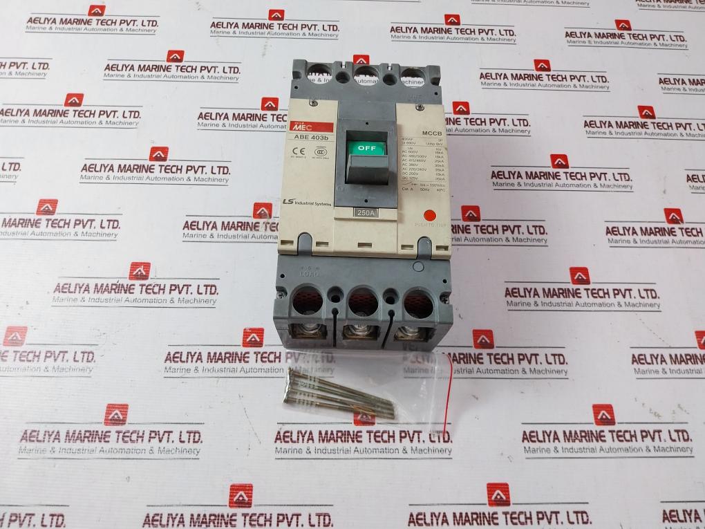 Ls Abe 403B 3Pole Molded Case Circuit Breaker 250A 690V