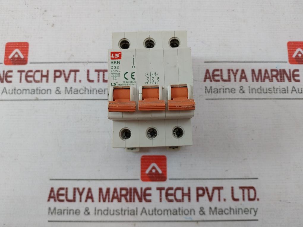 Ls Bkn D 32 Miniature Circuit Breaker R150403-d32 400V 6000/3