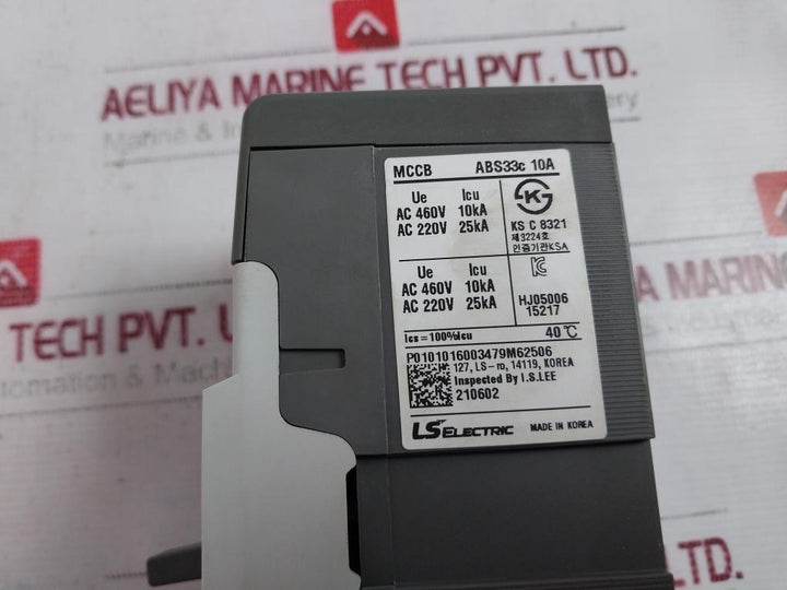 Ls Electric Abs 33c 3p Molded Case Circuit Breaker