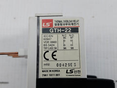 Ls Electric Thermal Overload Relay Trip Class 10A Gth-22/2