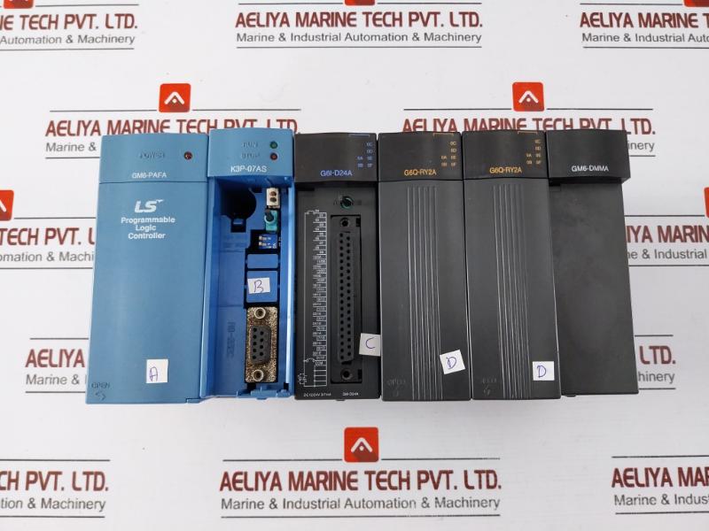 Ls Gm6-pafa Programmable Logic Controller 100-240v Ac Power Supply