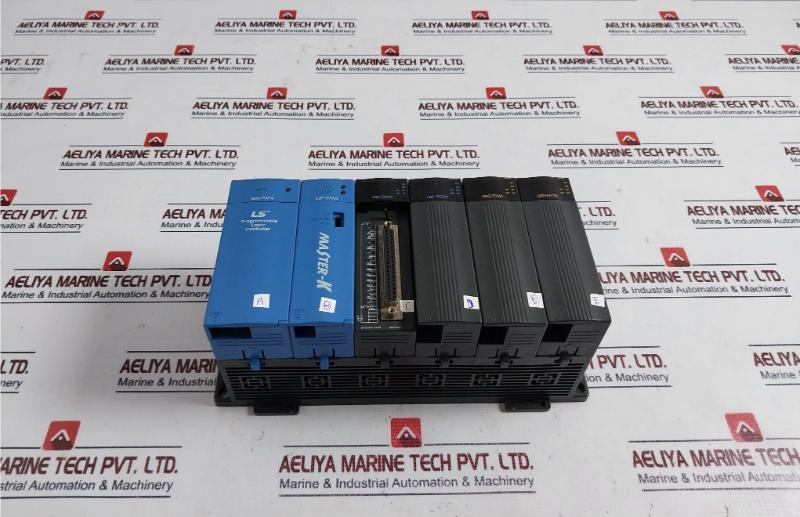 LS GM6-PAFA Programmable Logic Controller with Power Supply & Accessories