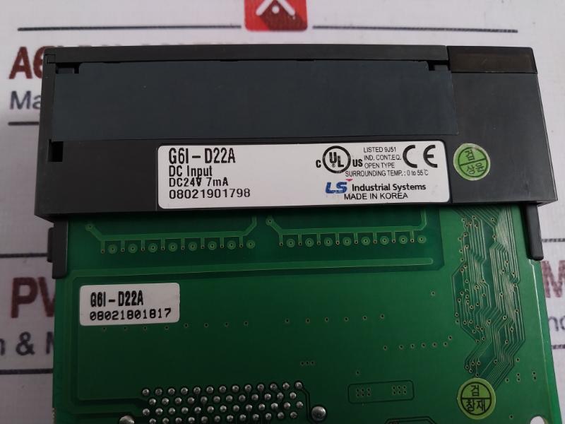 LS GM6-PAFA Programmable Logic Controller with Power Supply & Accessories