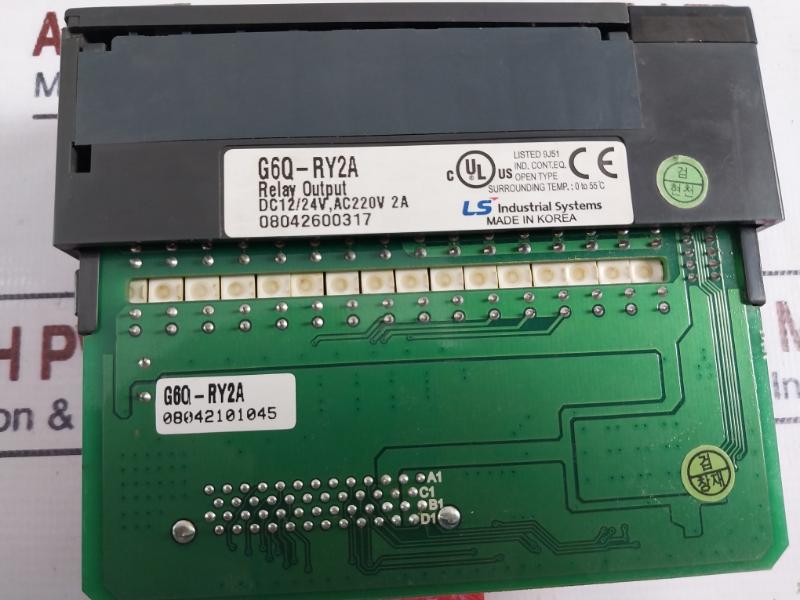 LS GM6-PAFA Programmable Logic Controller with Power Supply & Accessories