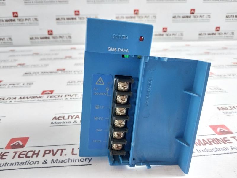 LS GM6-PAFA Programmable Logic Controller with Power Supply & Accessories