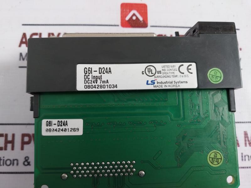 LS GM6-PAFA Programmable Logic Controller with Power Supply & Accessories