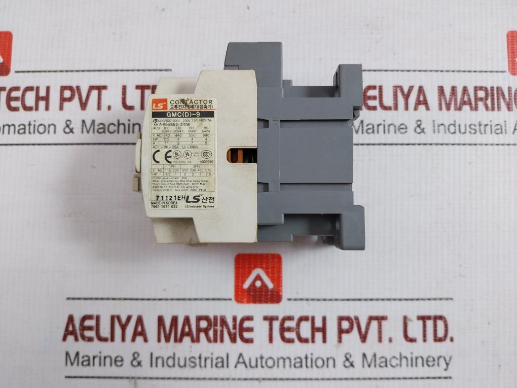 Ac Magnetic Contactor 50/60Hz Ls Gmc(D)-9