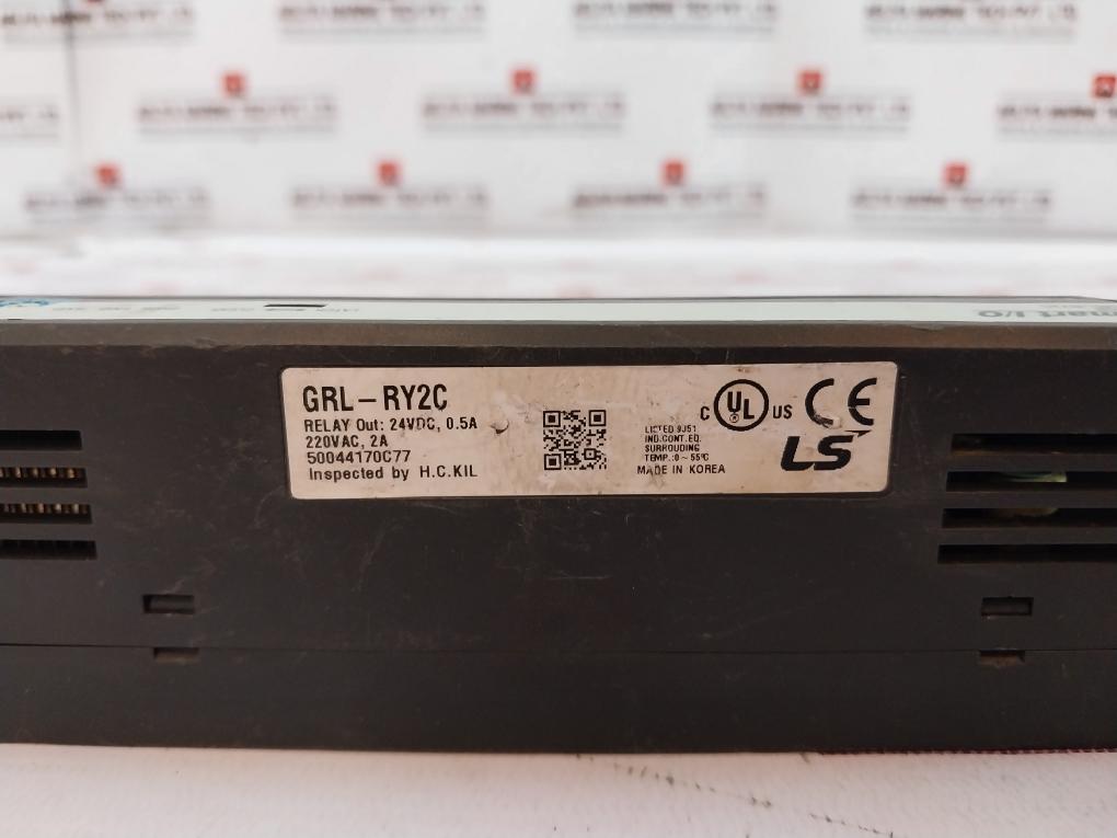 Ls Grl-ry2C Smart I/O Module 24Vdc, 0.5A 220Vac, 2A 0-55 C 50044170C77