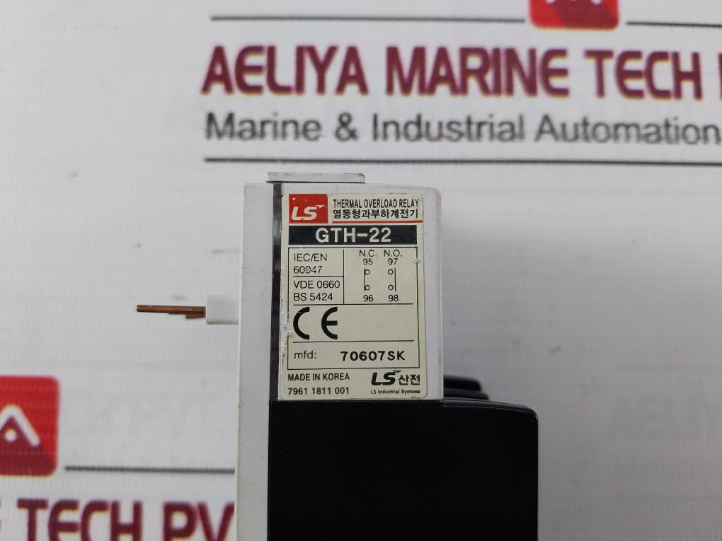 Ls Gth-22 Thermal Overload Relay Vde 0660