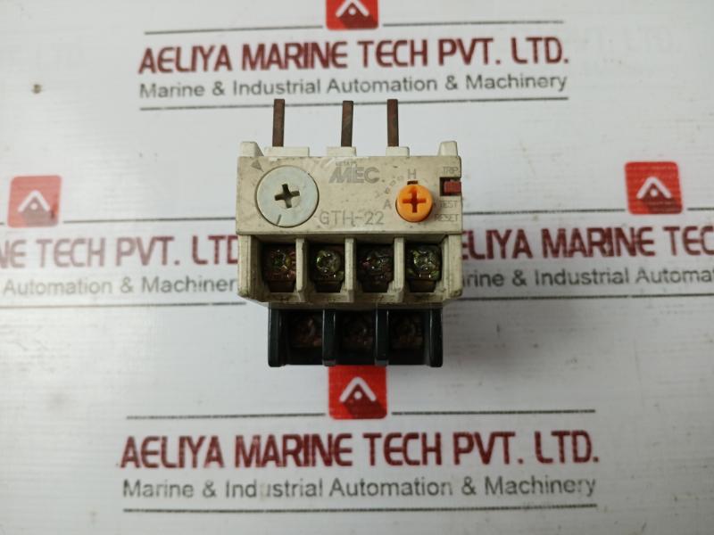 Ls Gth-22 Thermal Overload Relay Vde 0660 Iec/En 60947 Bs 5424 51026Sj