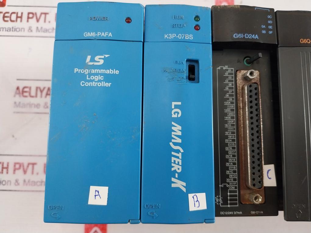 Ls Industrial Systems Gm6-b04m 4-slot Base Programmable Logic Controller