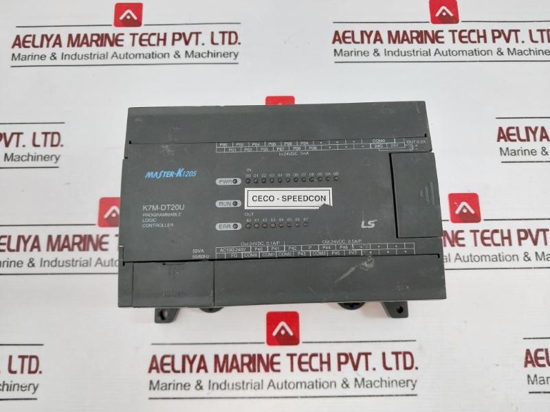 Ls K7M-dt20U Programmable Logic Controller 55Va 50/60Hz Ac100-240V