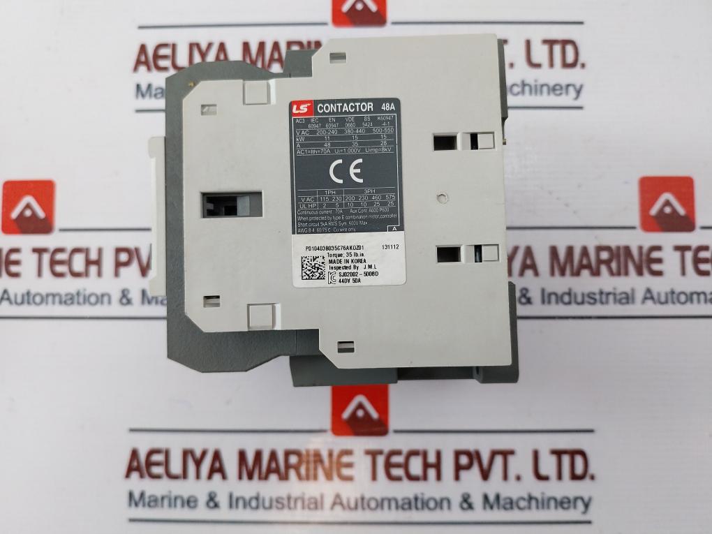 Ls Mc-48A Contactor 70A 200-220Vac 50/60Hz