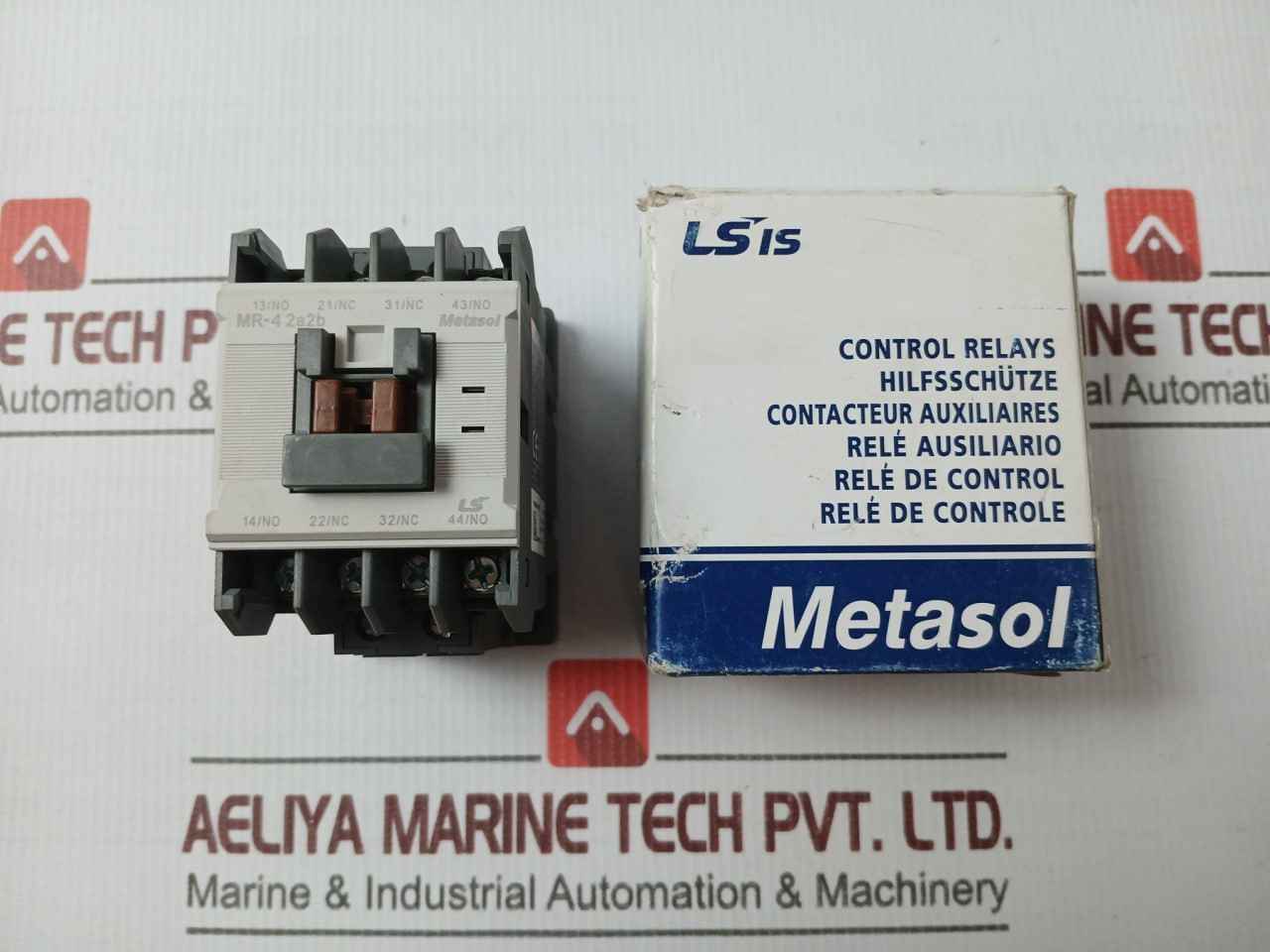 Ls Mr-4 2A2B 4 Pole Control Relay 16A 690Vac