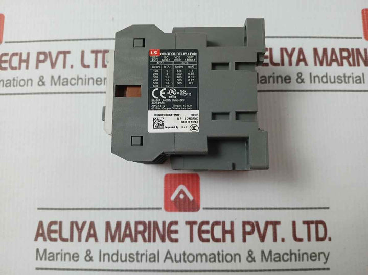 Ls Mr-4 2A2B 4 Pole Control Relay 16A 690Vac