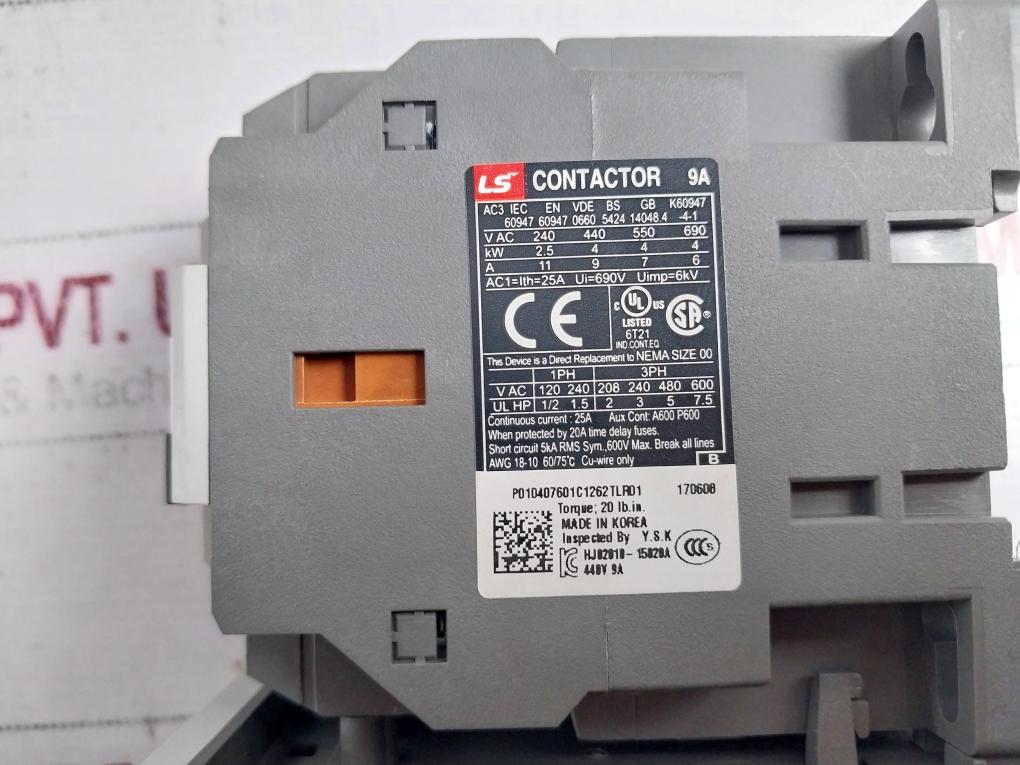 Ls Mt-32/2h Thermal Overload Relay, 50/60hz, 690v