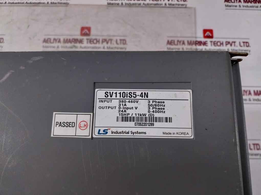 Ls Sv110Is5-4N Variable Frequency Drive Rev: D 380-460V 3 Phase 31A 50/60Hz