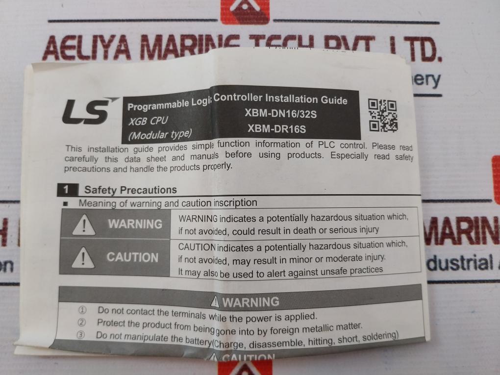 Ls Xbf-rd04A Logic Controller 0 ~ 55˚C