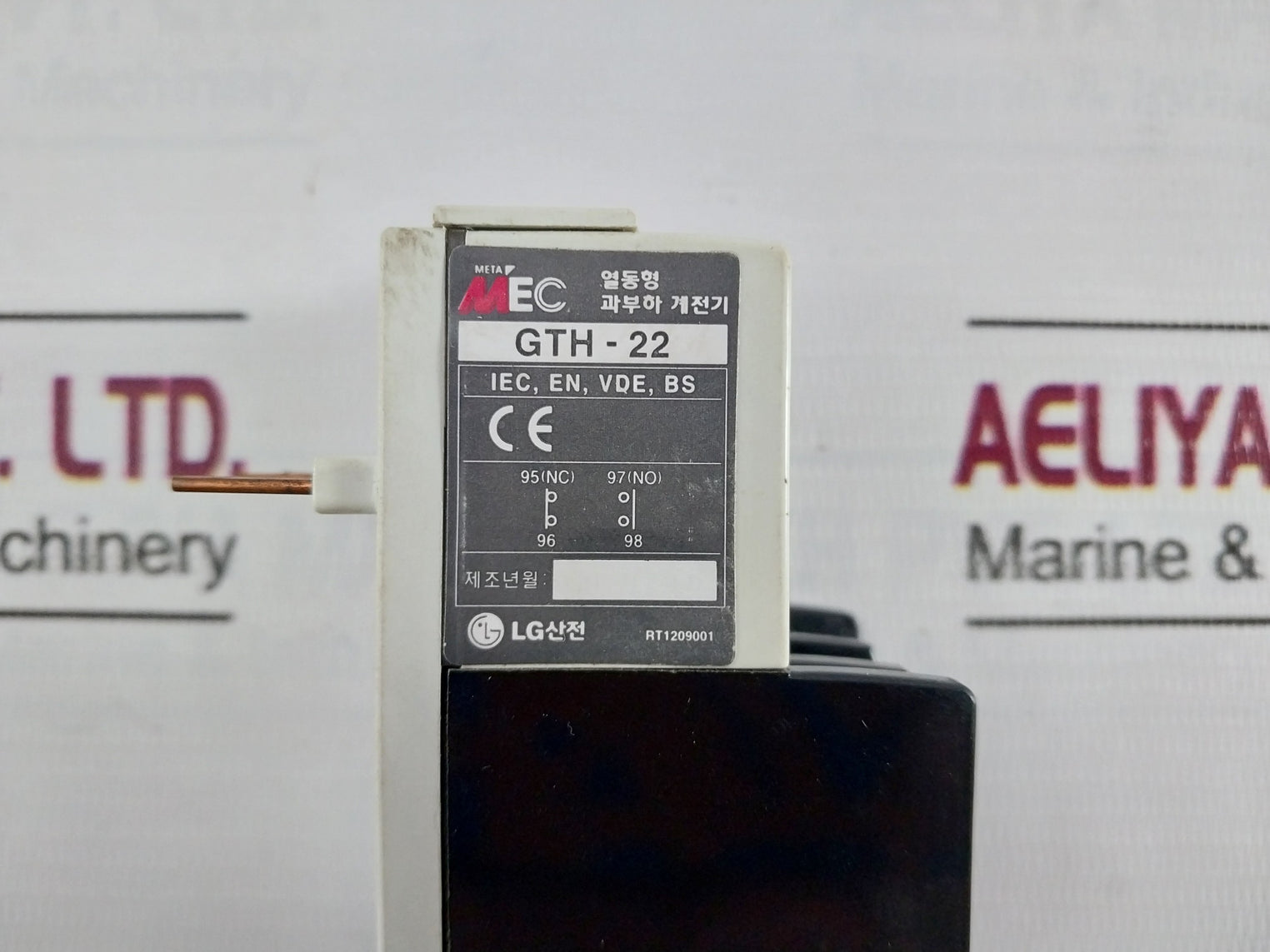 Ls Meta Mec Gth-22 Thermal Overload Relay 7-10A Rc Rt1209001 - Aeliya Marine Tech