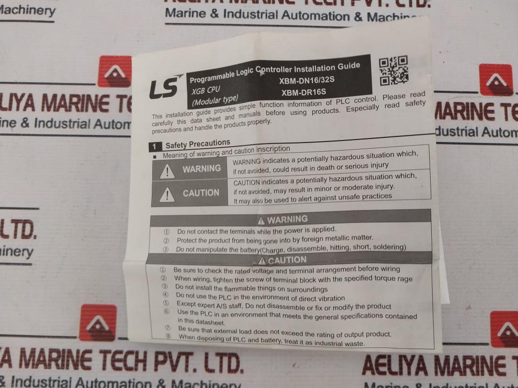 Lsis Xbf-ad04A Programmable Logic Controller Kcc-rem-lsr-xbf-ad04A