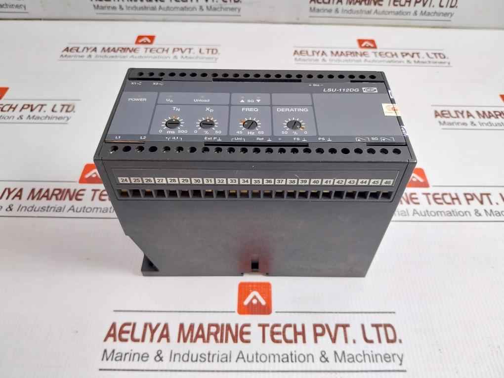 Lsu112Dg Load Sharing Paralleling And Operation Unit Deif